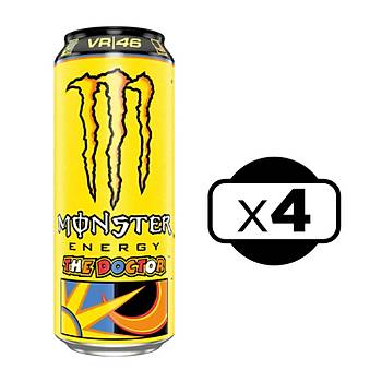 Monster Energy Enerji ecei 500 Ml The Doctor 4 l