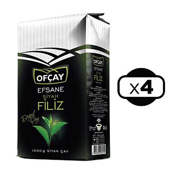 Ofay Efsane Filiz Siyah ay 1 Kg X 4 Paket