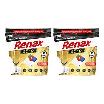 Renax Gold Bulak Makinesi Kapsl Hepsi Bir Arada 30 lu x 2 Adet (60 Kapsl)