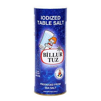 Billur Tuz 500 gr yotlu Tuzluklu x 6 Adet