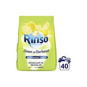 Rinso Limon ve Karbonat 6 kg Toz Deterjan