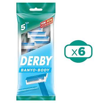 Derby Banyo 5 li Poet Tra Ba x 6 Adet