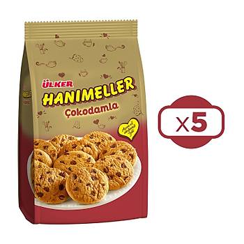 lker Hanmeller okodamla Kakaolu Damla Biskvi 150 Gr X 5 Adet