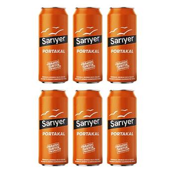 Saryer Portakal 330 ml Kutu 6 l