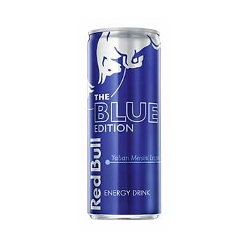 Red Bull Blue Edition Yaban Mersini Enerji ecei 250 ml x 6 Adet