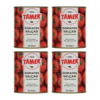 Tamek Domates Salas 830 gr x 4 Adet