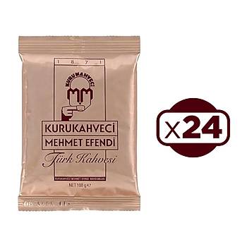 Kurukahveci Mehmet Efendi Trk Kahvesi 100 Gr x 24