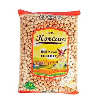 Korcan Beyaz Nohut 1 kg 8 mm x 2 Adet