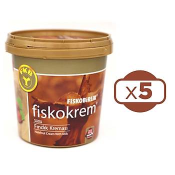 Fiskobirlik Fiskokrem Stl Fndk Kremas 1Kg ( 5 ADET )