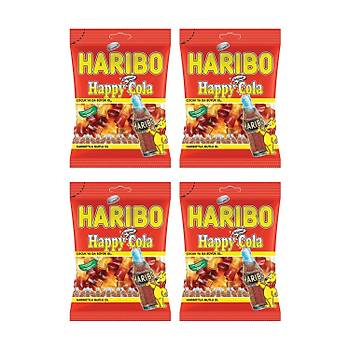 Haribo Happy-Cola 80 gr x 4 Adet