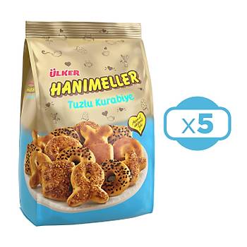 lker Hanmeller Kark Tuzlu Kurabiye 150 Gr x 5 Adet