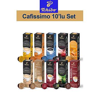 Tchibo Cafissimo 10'lu Kahve Tadm Seti 10x10 lu (100 Kapsl)