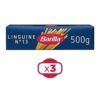 Barilla Linguine Yass Spagetti 500 G X 3 Adet