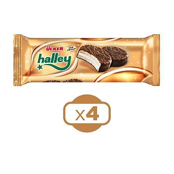 lker Halley ikolata Kaplamal Sandvi Biskvi 8'Li 240 G x 4 Adet