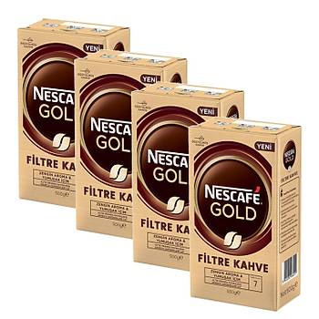 Nescafe Gold Filtre Kahve 500 gr 4 l 