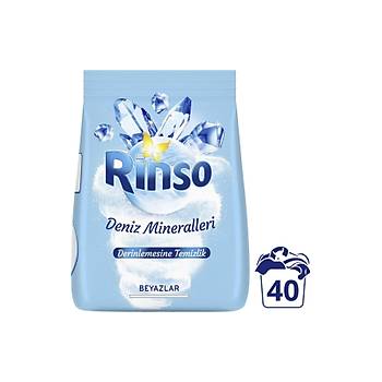 Rinso Toz Deterjan Deniz Mineralleri 6 KG 40 Ykama