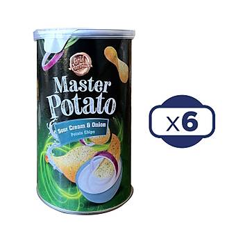 Master Potato Soanl & Eki Kremal Cips 60 Gr x 3 Adet