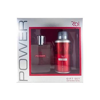 Rebul Power 90 ml Edt Parfm+100 ml Deo Kofre Set