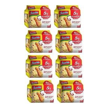 Indomie Hazr Noodle Tavuklu 75gr X 5 Li Avantaj Paket X 8 Adet