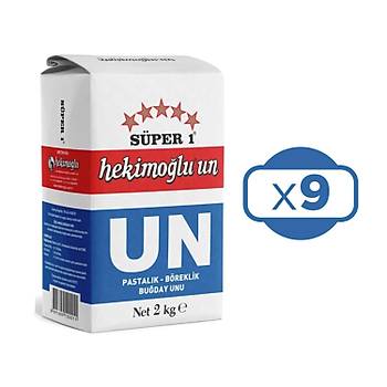 Hekimolu Un 2 kg x 9 Adet (18 kg)