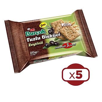 Eti Burak Tuzlu Zeytinli Biskvi 3x91 g x 5 Adet