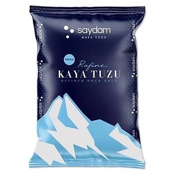 Saydam Tuz 750 gr Sofralk Kaya Tuzu x 12 Adet