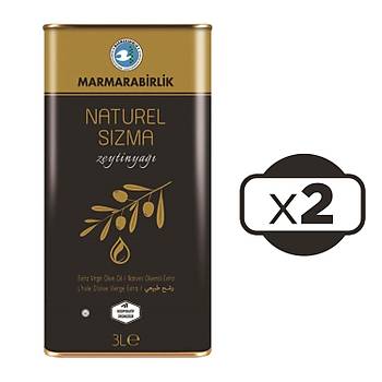 Marmarabirlik Naturel Szma Zeytinya 3 Lt x 2 Adet