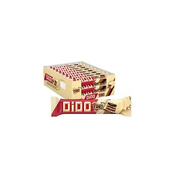 lker Dido Trio Beyaz Stl ikolatal Gofret 36,5gr x 24 Adet