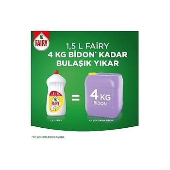 Fairy Bulak Deterjan 1000 ml Limon x 2 Adet