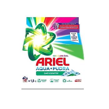 Ariel Da Esintisi Renklilere zel 1,5 Kg Aquapudra Toz Deterjan x 3 Adet