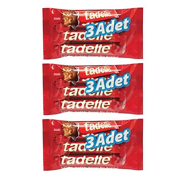 Tadelle Stl ve Fndkl 30 gr 3'l Paket ikolata x 3 Paket