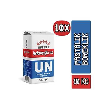 Hekimolu Un 1 Kg Pastalk - Breklik Buday X 10 Adet