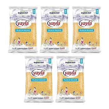 Yayla Pilavlk Bulgur 1 kg 5 li