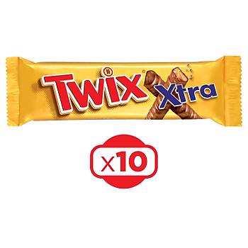 Twix Xtra 75 gr x 10 Adet