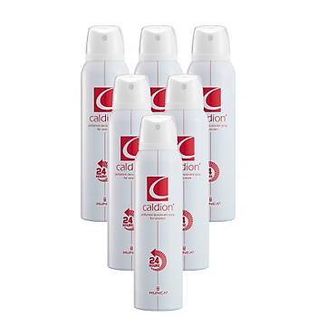 Caldion Bayan Deodorant 150 ml x 6 Adet