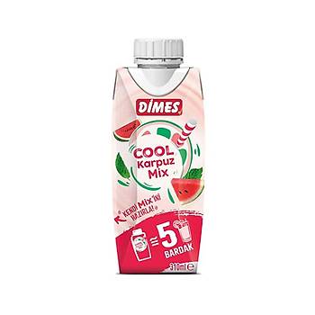 Dimes Cool Lime 310 ml 6 l  Karma / Berry - ekersiz - Karpuz