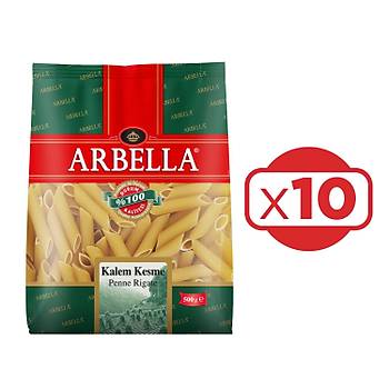 Arbella Kalem Kesme Makarna 500 gr x 10 Adet