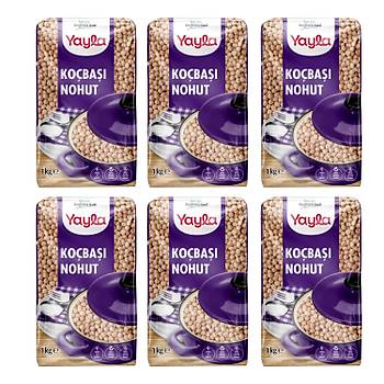 Yayla Koba Nohut 1000 Gr x 6 Adet