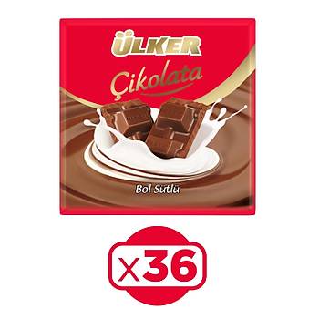 lker Stl Kare ikolata 60 gr x 36 Adet