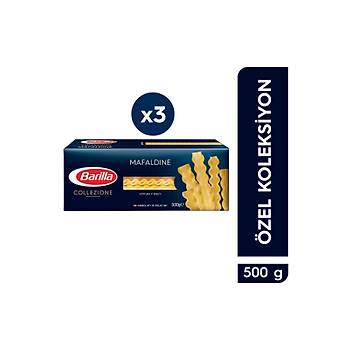 Barilla Mafaldine Makarna 500 gr x 3 Adet