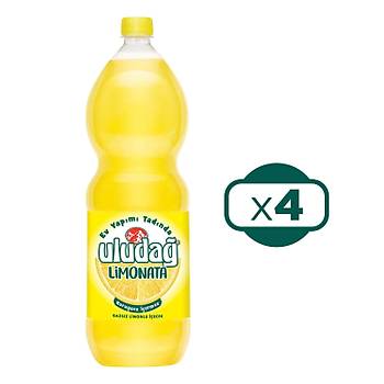 Uluda Limonata 2 lt x 4 Adet