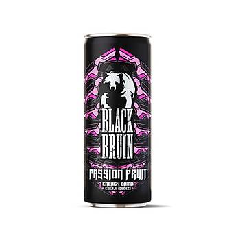 Black Bruin Passion Fruit Aromal Enerji ececei 250ml x 12'li