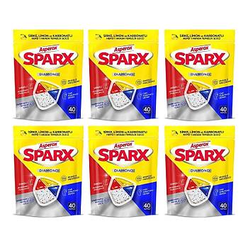 Asperox Sparx Diamond Bulak Makinesi Kapsl 40'l x 6 Adet