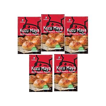 Pakmaya Kuru Hamur Mayas 100 Gr 5 Paket