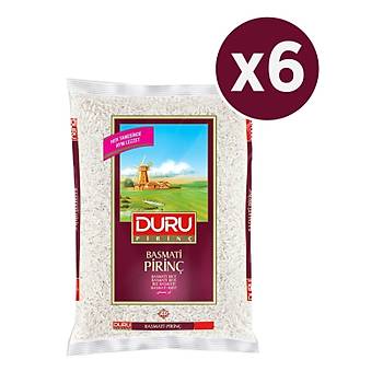 Duru Basmati Pirin 1000 gr x 6 Adet