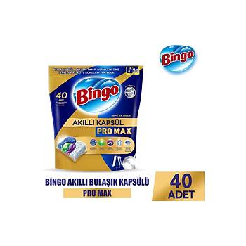 Bingo Akll Kapsl Pro Max Bulak Makinesi Deterjan Tableti 40'l