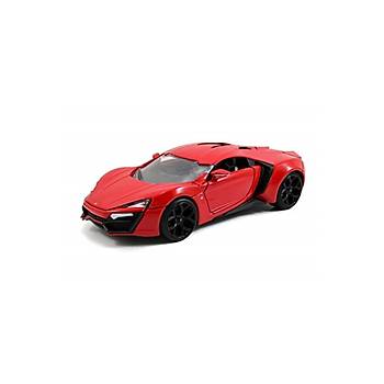 Jada Hzl Ve fkeli Fast & Furious Lykan Hypersport 1:24, Metal(die-cast) Araba