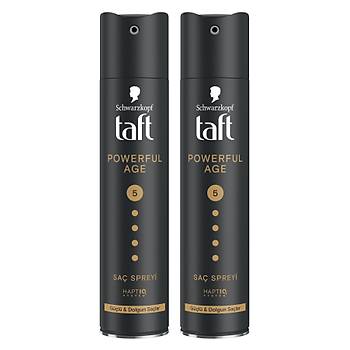 Taft Powerful Age Sa Spreyi 250ml - nce ve Zayflam Salar in 2'li Set