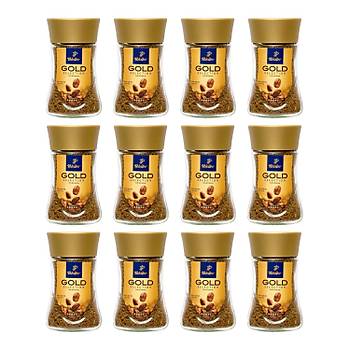 Tchibo Gold Selection znebilir Kahve 50 g x 12 Adet