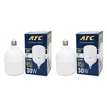 ATC Led Bulb Ampul 30 W Beyaz Ik 2 li